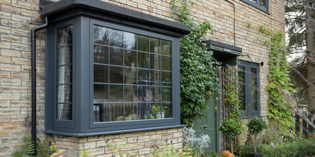 Replacement windows in Anthracite Grey