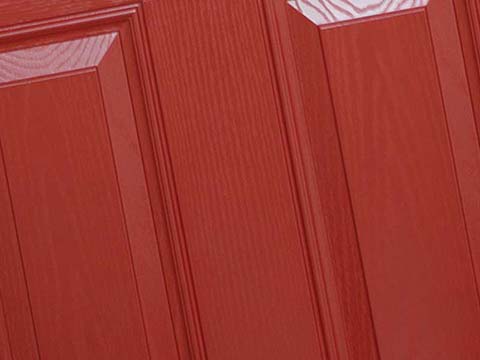 Red Composite Doors